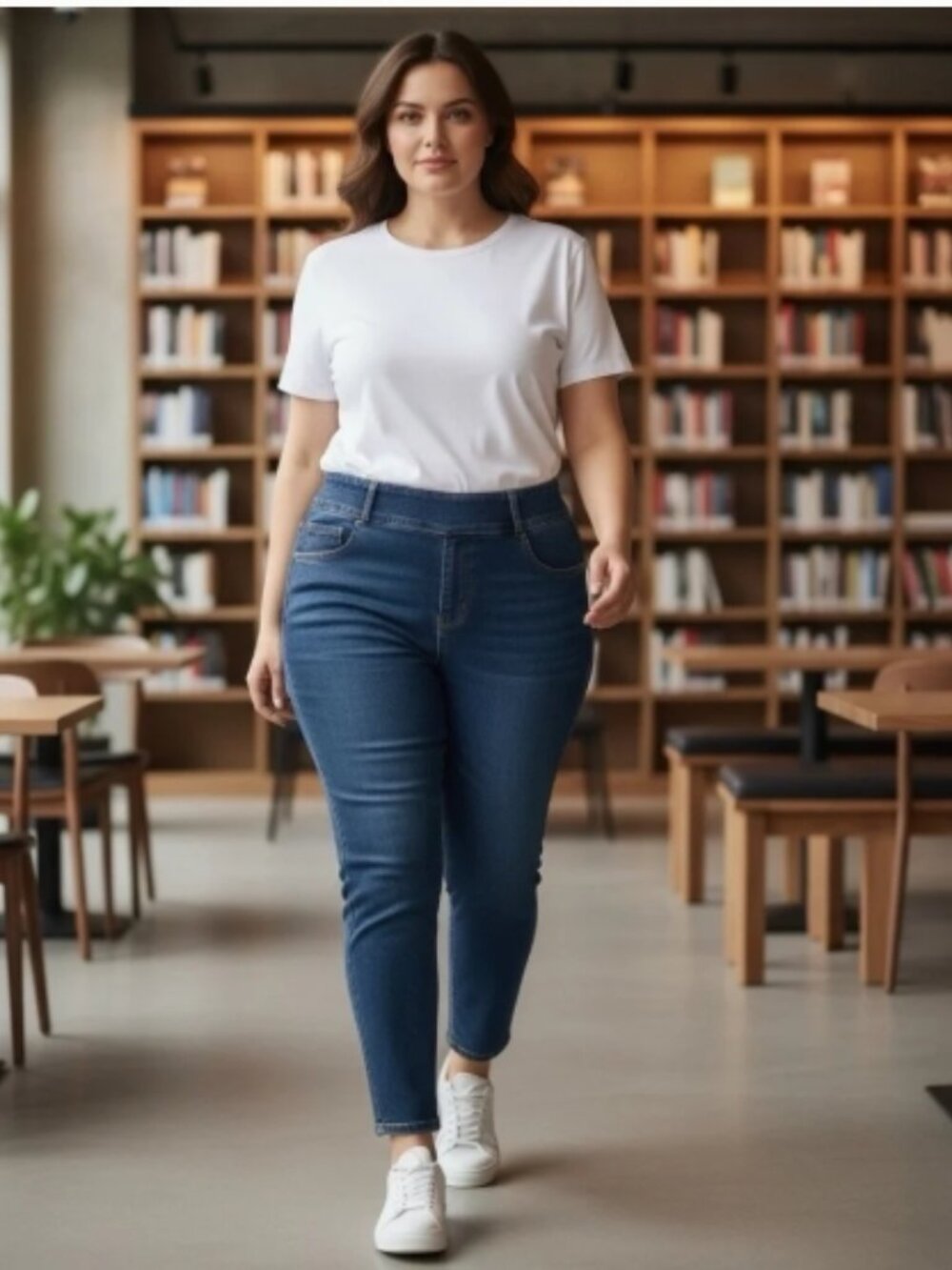 NWT Gloria Vanderbilt Amanda Pull on slim leg classic rise Jeans Super Stretch